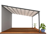 电动户外遮阳天幕